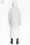 BORIS BIDJAN SABERI mid-length jacket AW23 WPARKA FISHTAIL1 F1502F-W light gray